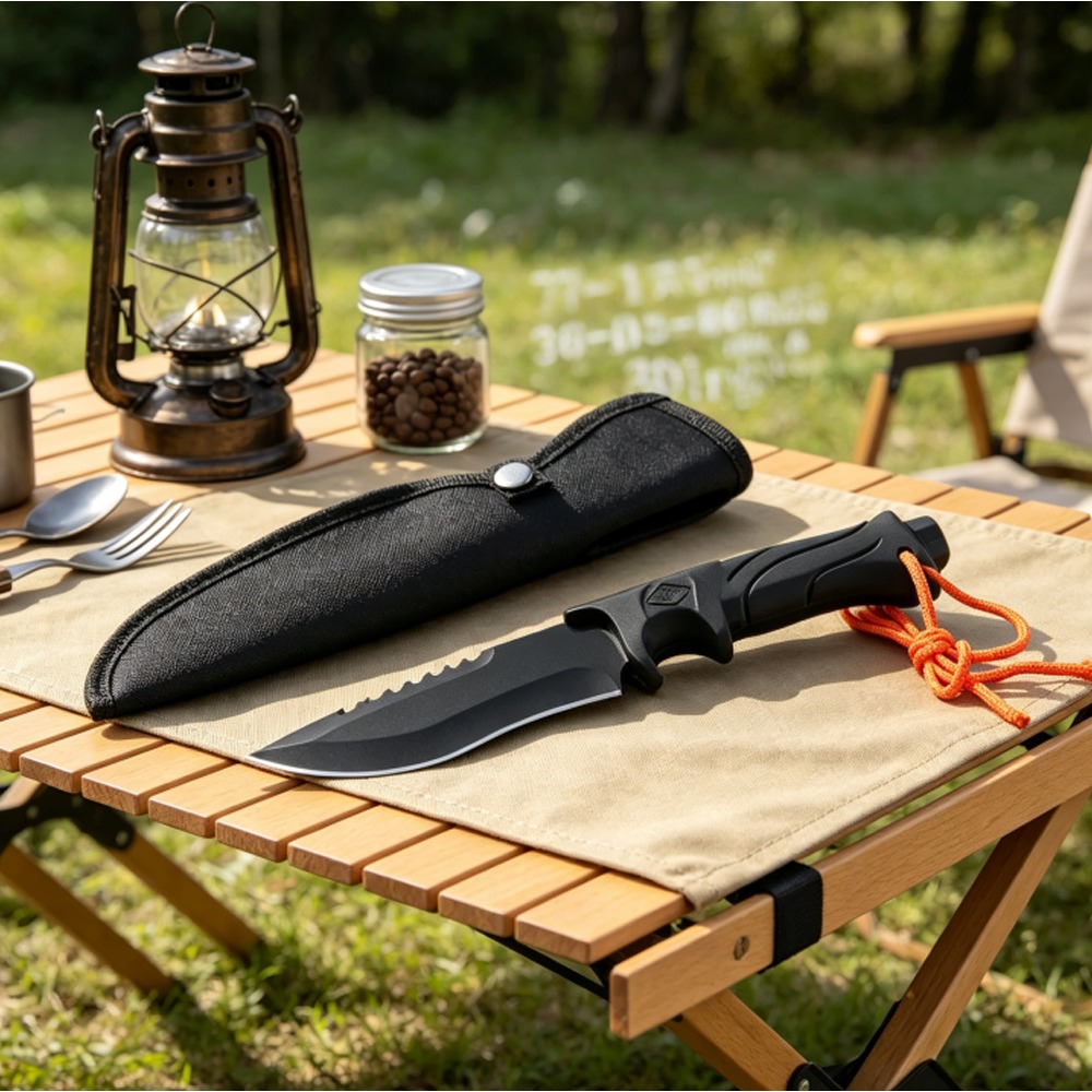 Edc Carry Fixed Blade - มีดพกพาอเนกประสงค์สำหรับแคมป์ปิ้งและเอาตัวรอด ใบมีดตรง แข็งแรงสูง เหมาะสำหรับพกพาในกระเป๋าเสื้อ
