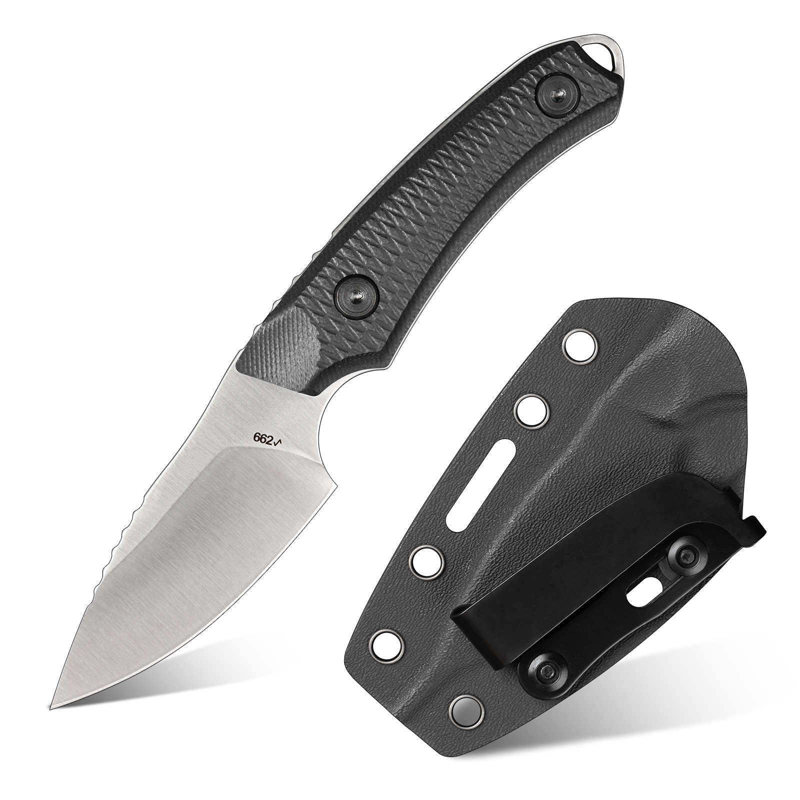 Edc Carry Fixed Blade - EDC อุปกรณ์อเนกประสงค์พกพาสำหรับกิจกรรมกลางแจ้ง เครื่องมือพกพาสำหรับตั้งแคมป์ เดินป่า แบ็คแพ็ค และใช้งานในชีวิตประจำวัน