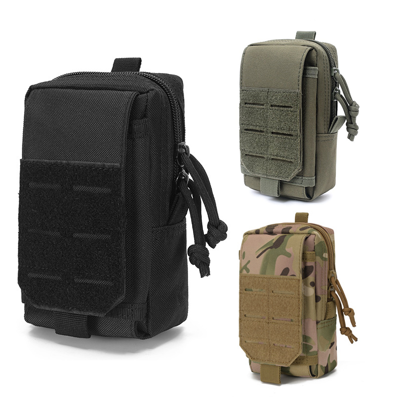 Edc Carry Kit - กระเป๋าผู้ชายพิเศษเข็มขัดกันน้ํากระเป๋าโทรศัพท์มือถือ MOLLE EDC Survival Kit กระเป๋าสตางค์กระเป๋าเป้สะพายหลัง