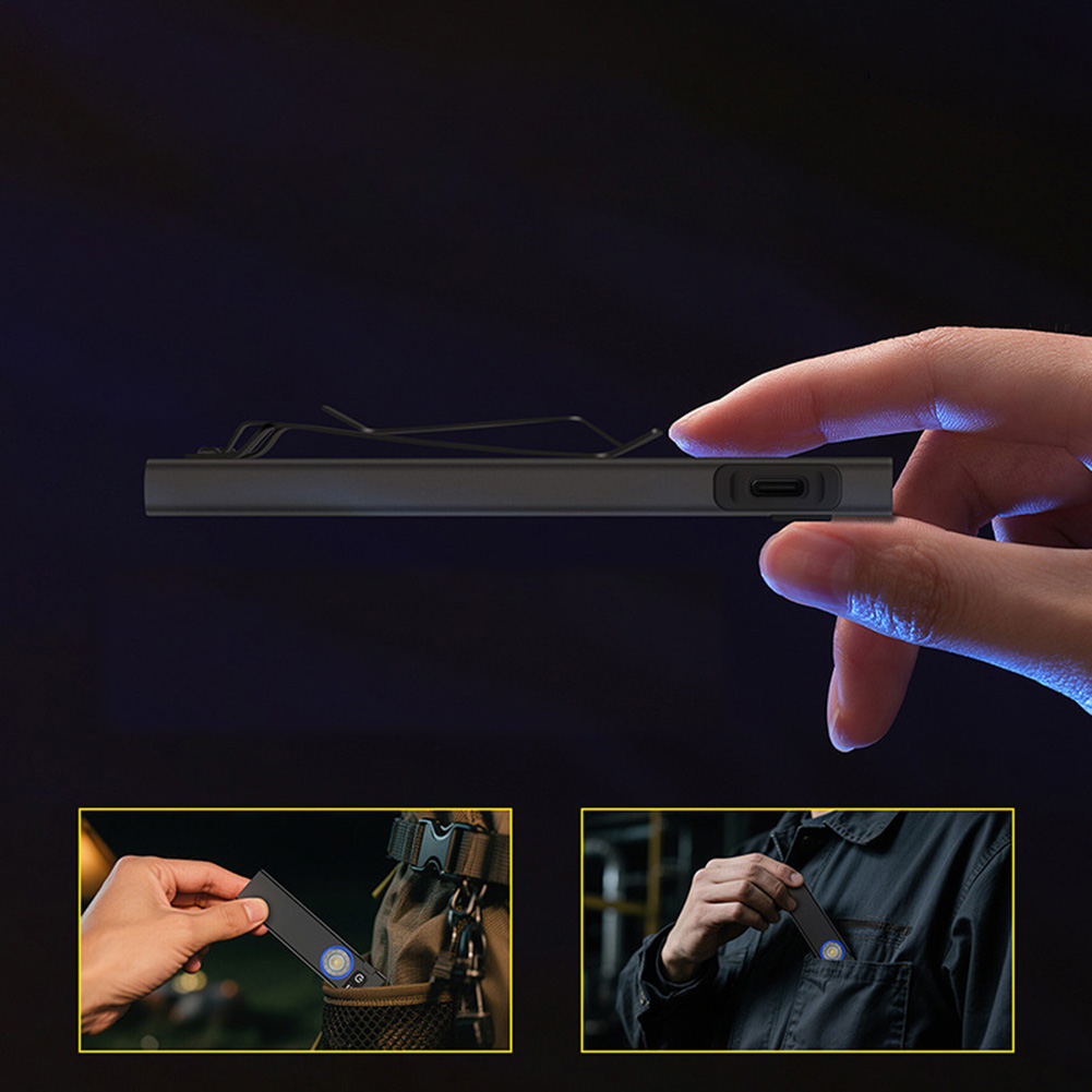 Edc Carry Flashlight - ไฟฉาย USB-C 650 ลูเมน แบบชาร์จได้ พร้อมโหมด
