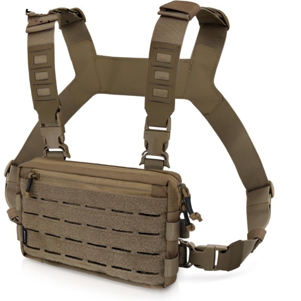 Edc Carry Kit - กระเป๋าคาดอกผู้ชายแฟชั่น 1000D ไนลอน แถบสะท้อนแสง EDC สไตล์ฮิปฮอป