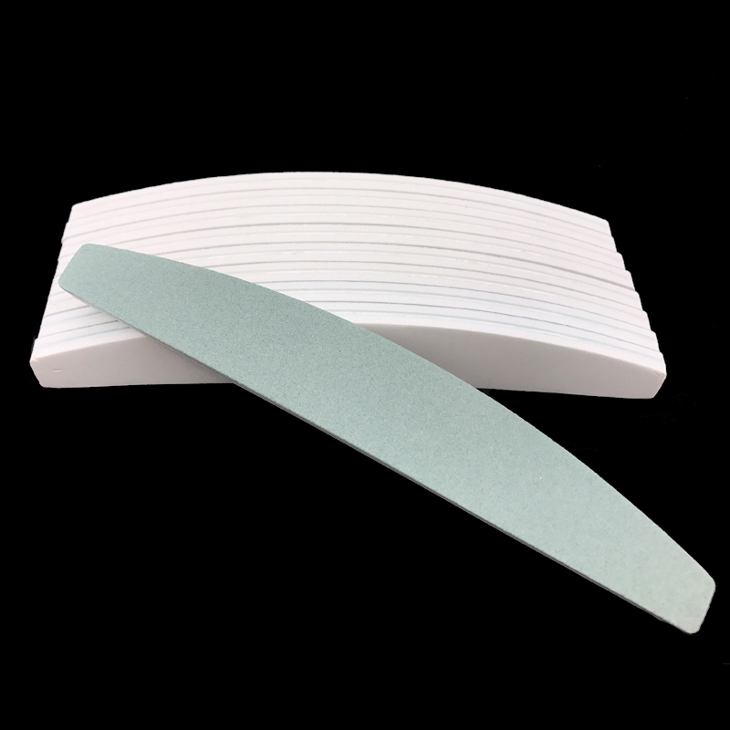 Nail File Titanium - 10 ชิ้น/ล็อตเล็บแฟ้มฟองน้ำเพชรเรือ Nail บัฟเฟอร์ Smooth บัฟเฟอร์เล็บ