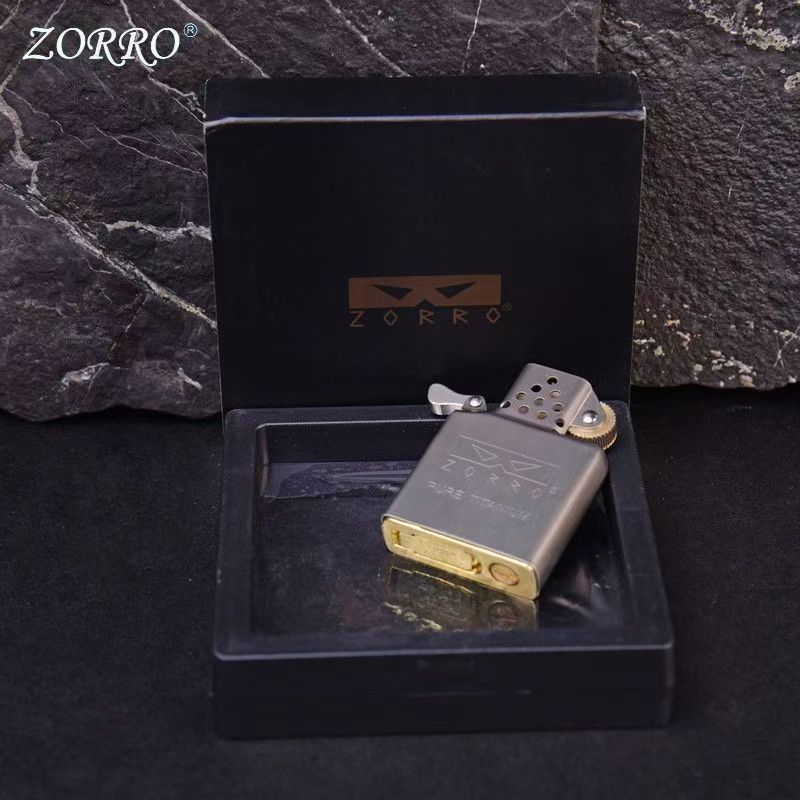 Lighter Insert Zippo - ซอร์โรไทเทเนียมไลเนอร์การเคลื่อนไหวแบบปิดผนึกรุ่นที่สอง เหมาะสำหรับอุปกรณ์เสริมไฟแช็กแบบธรรมดา
