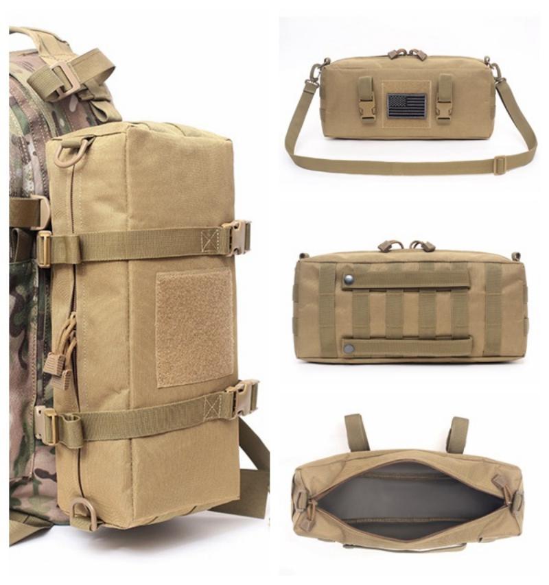 Edc Carry Case - กระเป๋าเป้สะพายหลังยุทธวิธีเดินทางตั้งแคมป์กระเป๋าไนลอนอุปกรณ์เสริมสลิงแว่นกันแดดตกปลาเดินป่าล่าสัตว์