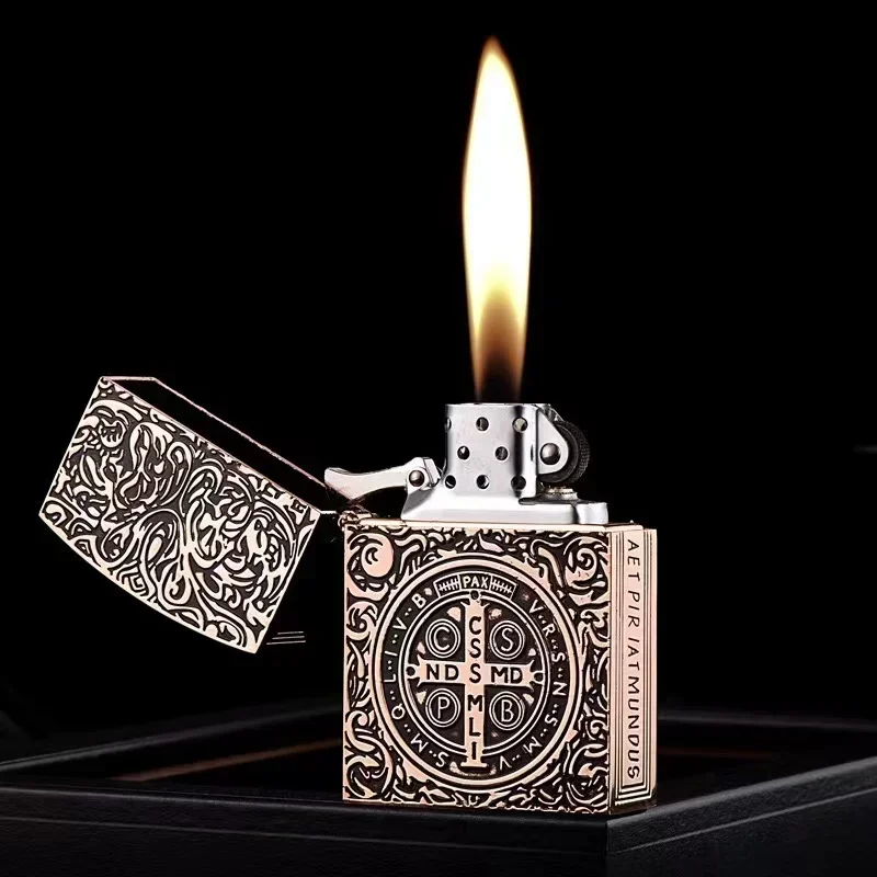 Zorro ไฟแช็คน้ำมันก๊าดทองแดงขน - Lighter Insert Zippo บทวิจารณ์และราคา