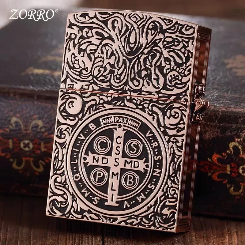 Zorro ไฟแช็คน้ำมันก๊าดทองแดงขน - Lighter Insert Zippo บทวิจารณ์และราคา