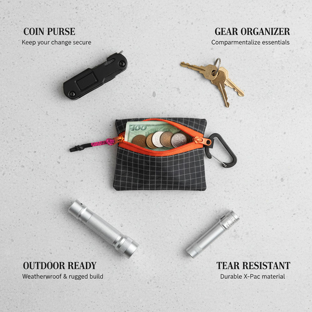 กระเป๋าเก็บของ UHMWPE สำหรับกิ - Edc Carry Kit บทวิจารณ์และราคา
