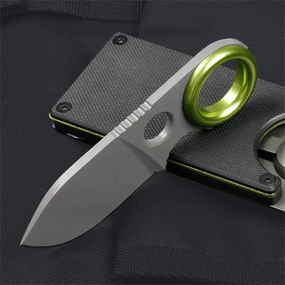 มีดพับใบตายขนาดเล็ก สแตนเลส พก - Edc Carry Fixed Blade บทวิจารณ์และราคา