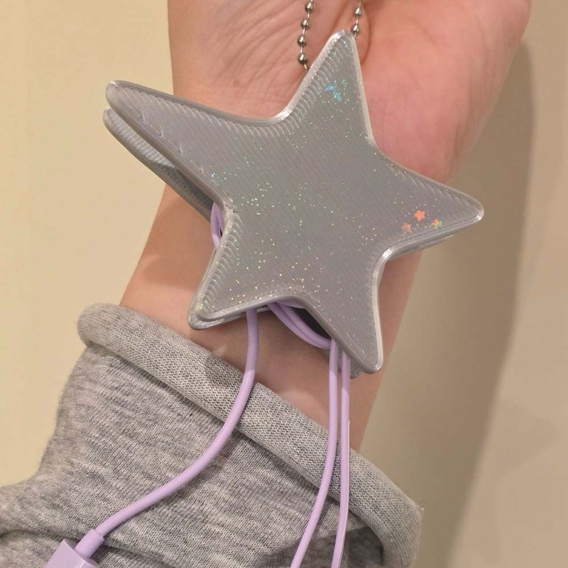 ที่เก็บสายเคเบิลรูปดาว Y2K แบบ - Cable Winder Keychain บทวิจารณ์และราคา