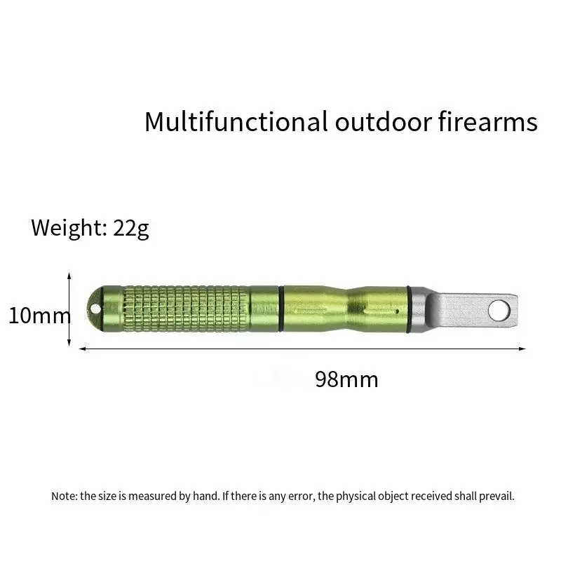 ที่จุดไฟฉุกเฉินแบบพกพา กันน้ำ  - Ferro Rod Striker บทวิจารณ์และราคา