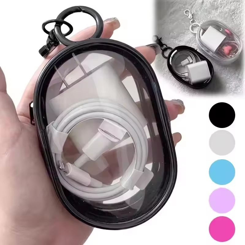 กระเป๋าเก็บของแบบมีซิปขนาดเล็ก - Cable Winder Keychain บทวิจารณ์และราคา