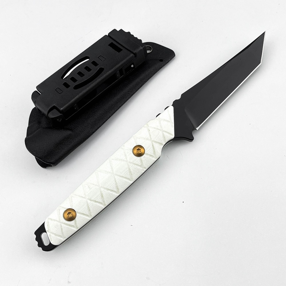 มีดใบตายแบบใหม่ ด้ามจับ G10 สี - Edc Carry Fixed Blade บทวิจารณ์และราคา