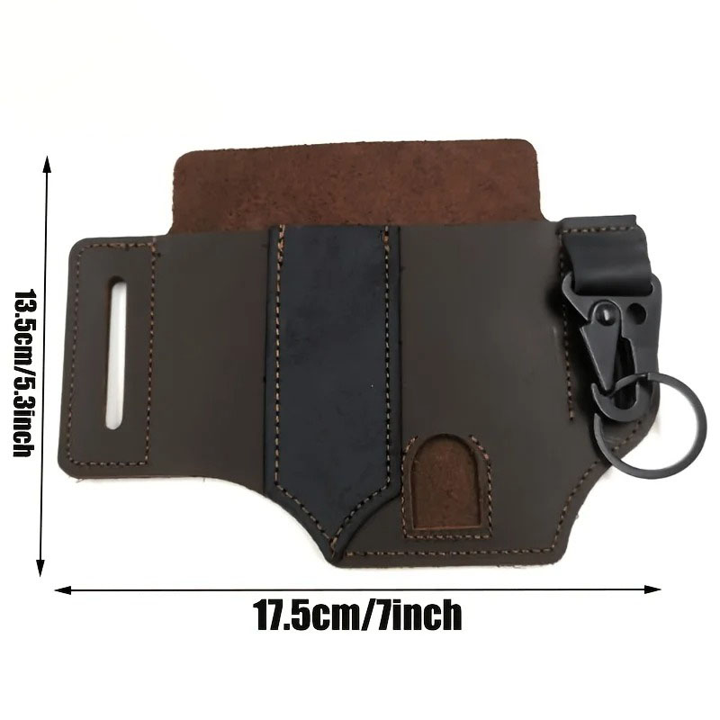 ซองใส่เครื่องมืออเนกประสงค์ ED - Edc Carry Belt Leather บทวิจารณ์และราคา