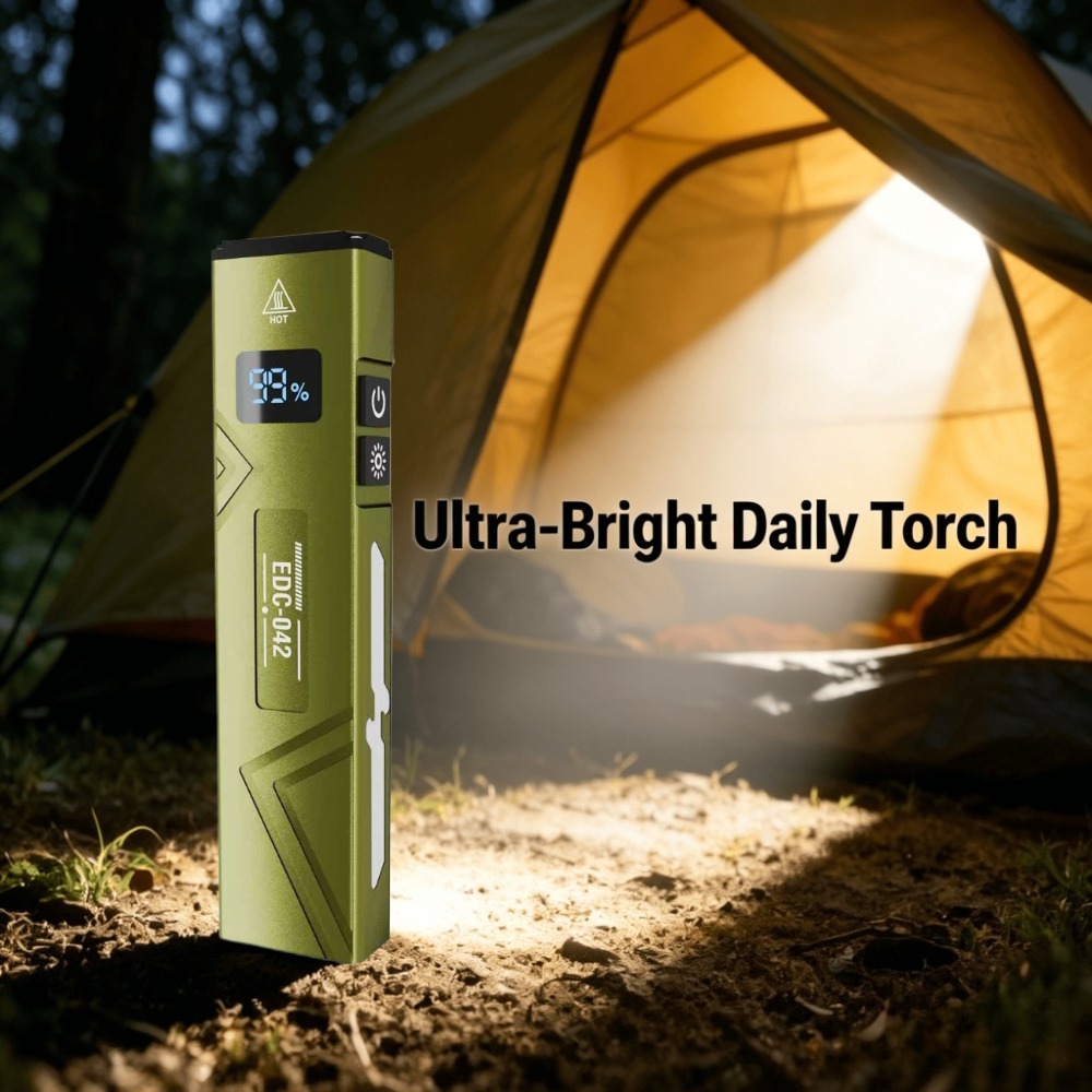 ไฟฉาย EDC แบบชาร์จไฟได้ แสง UV - Edc Carry Pen บทวิจารณ์และราคา