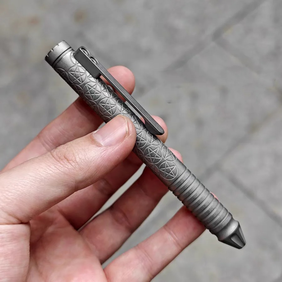 สำหรับปากกาโลหะผสมไทเทเนียม ED - Edc Carry Pen บทวิจารณ์และราคา