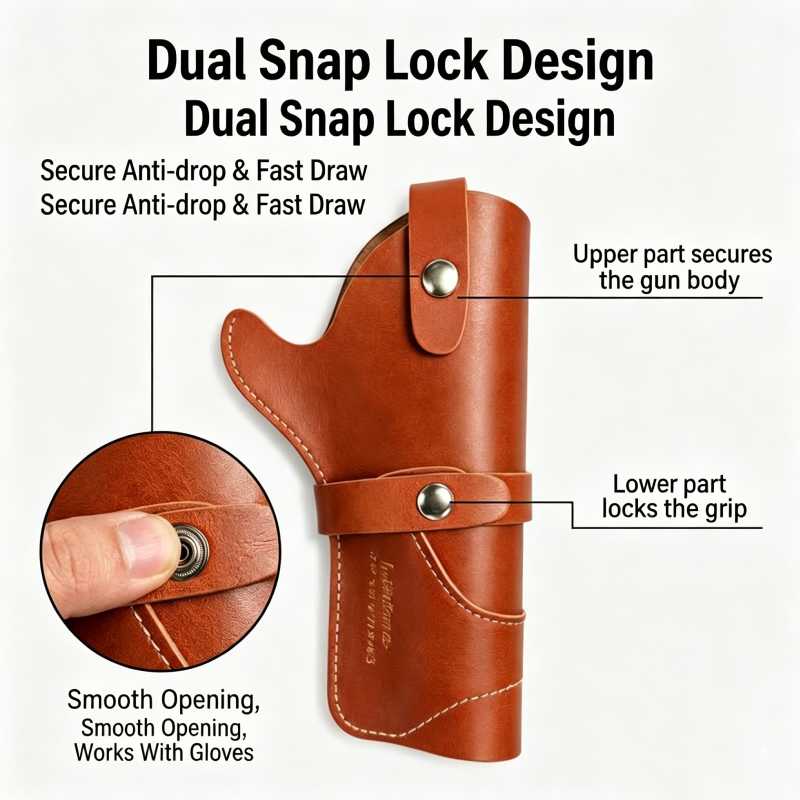 ซองปืนหนังวินเทจแบบ OWB สำหรับ - Edc Carry Belt Leather บทวิจารณ์และราคา