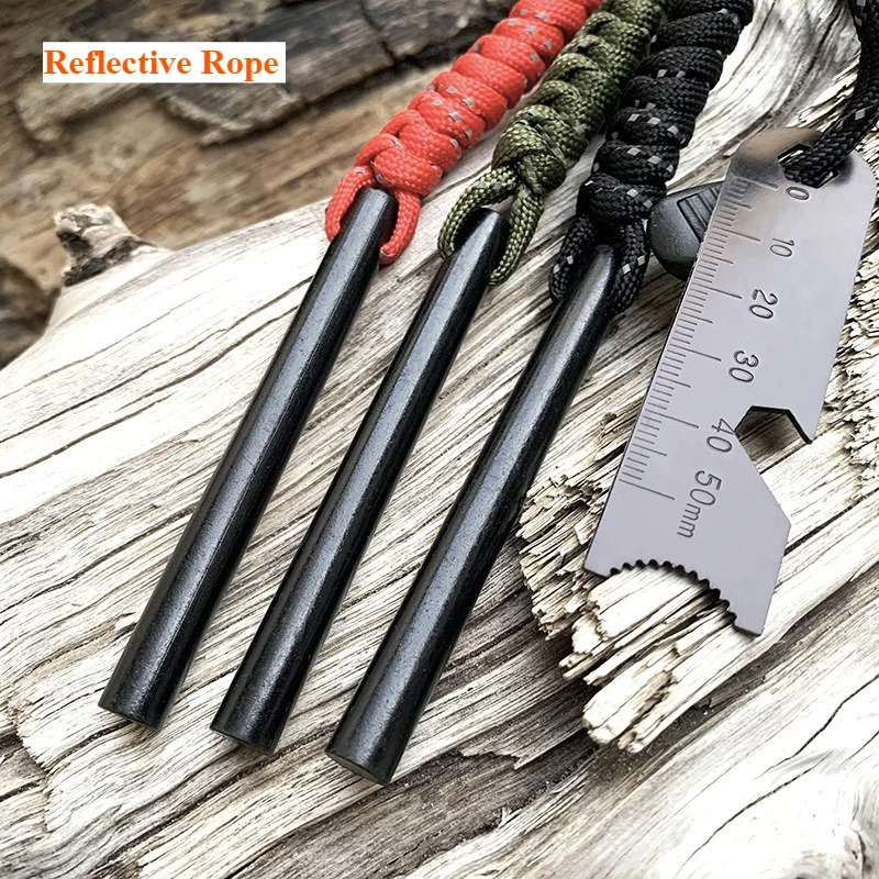 ชุดอุปกรณ์เอาตัวรอด 3-in-1 ของ - Ferro Rod Striker บทวิจารณ์และราคา