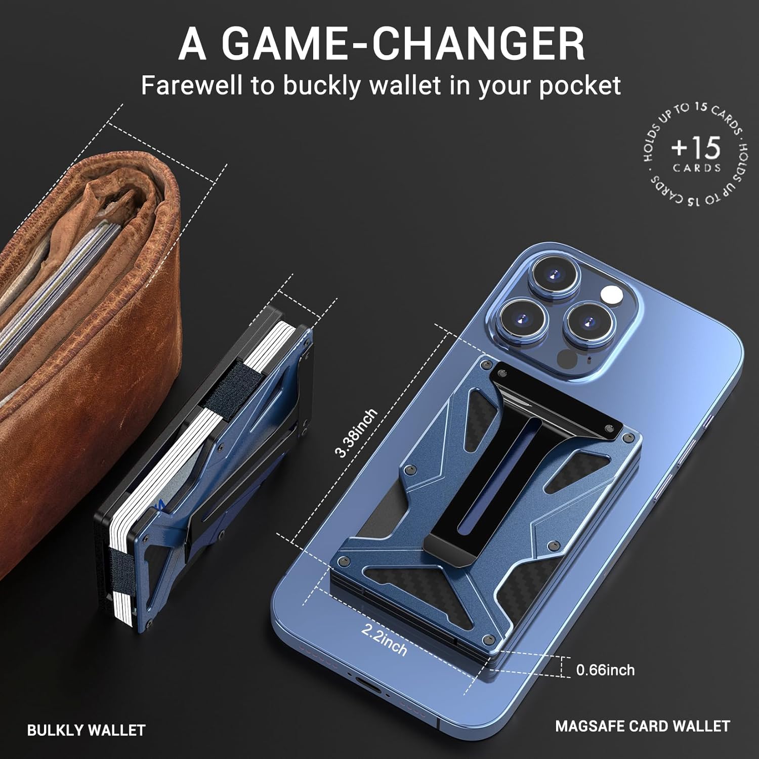คลิปหนีบเงิน MagSafe Wallet พร - Money Clip Magnetic บทวิจารณ์และราคา