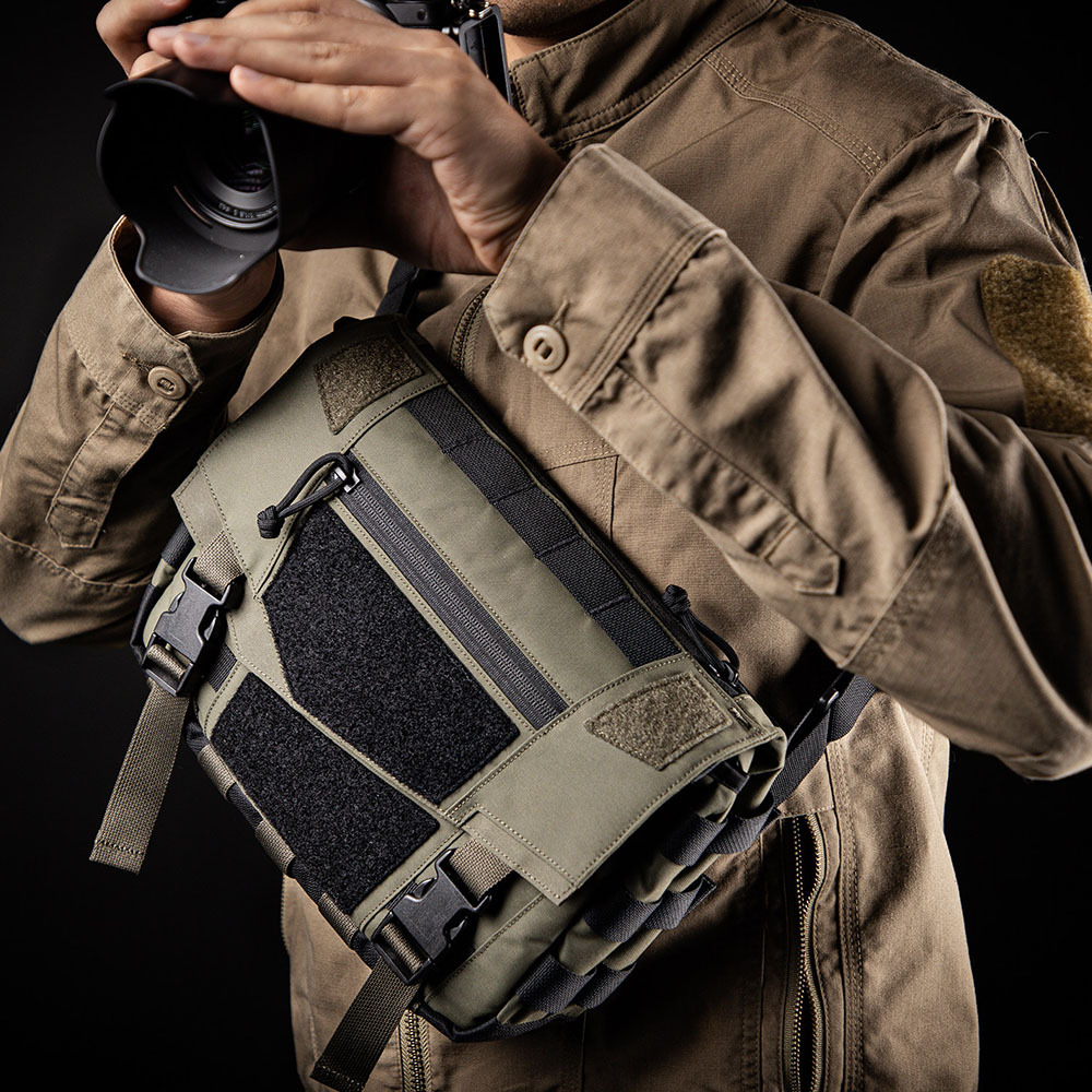กระเป๋าคาดอกแบบยุทธวิธี EDC น้ - Edc Concealed Carry Bag บทวิจารณ์และราคา