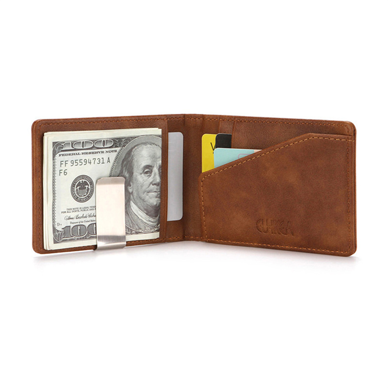 แฟชั่นผู้ชาย PU หนัง Bifold คล - Money Clip Magnetic บทวิจารณ์และราคา