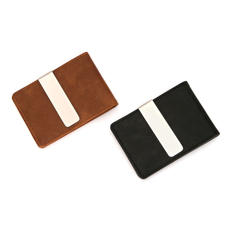 แฟชั่นผู้ชาย PU หนัง Bifold คล - Money Clip Magnetic บทวิจารณ์และราคา
