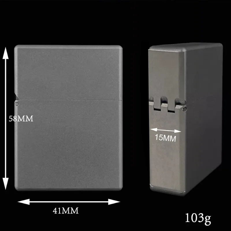 ไฟแช็กกันลมเปลือกไทเทเนียมพร้อ - Lighter Insert Zippo บทวิจารณ์และราคา