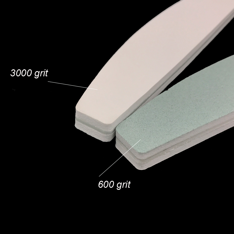 10 ชิ้น/ล็อตเล็บแฟ้มฟองน้ำเพชร - Nail File Titanium บทวิจารณ์และราคา