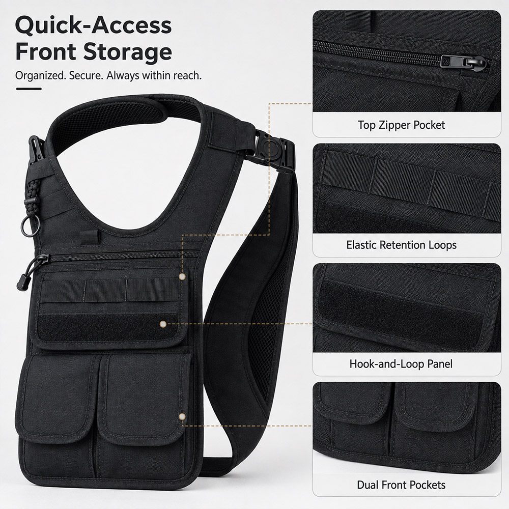 กระเป๋าเครื่องมือแบบซ่อนใต้แขน - Edc Concealed Carry Bag บทวิจารณ์และราคา