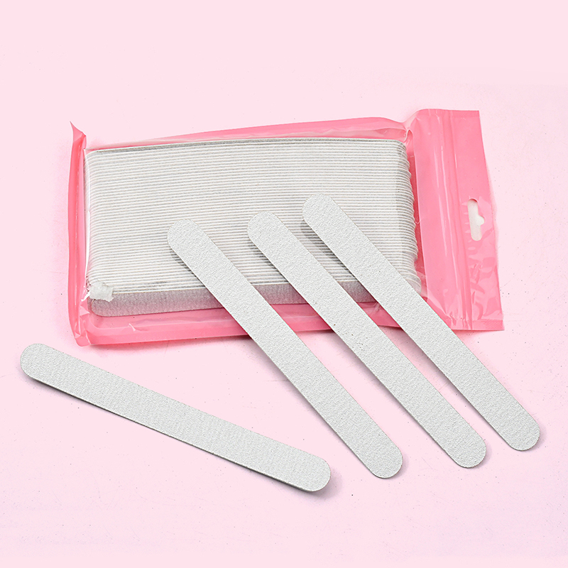 50 PCS/100 PCS สีเทาแผ่นถอดได้ - Nail File Titanium บทวิจารณ์และราคา