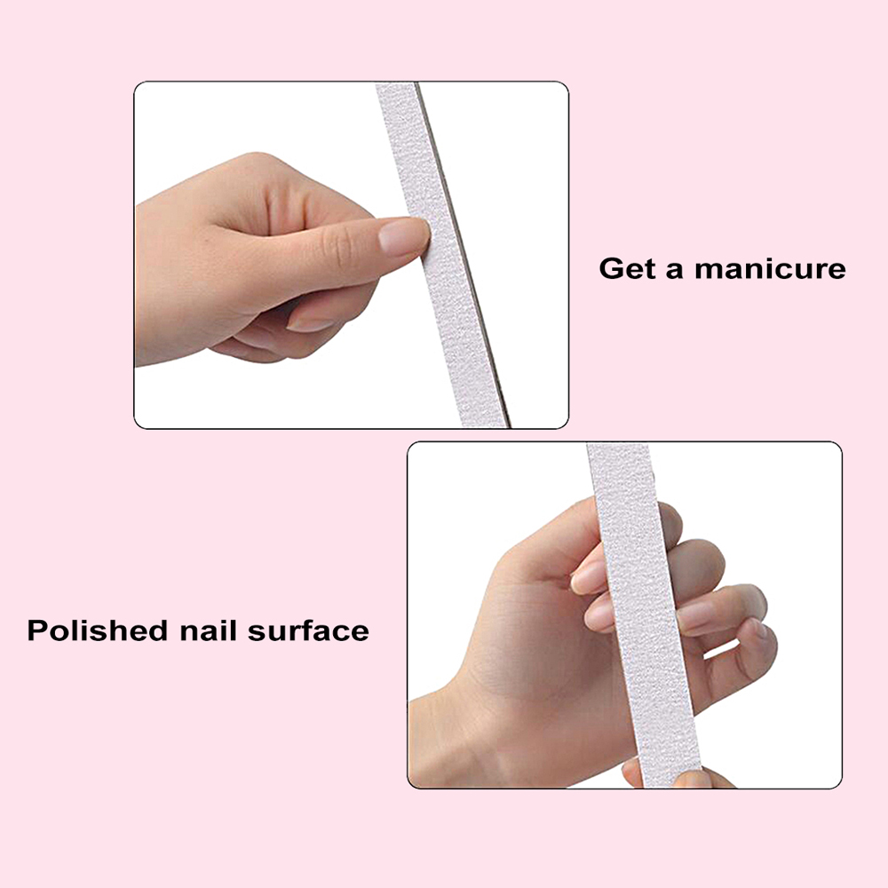 50 PCS/100 PCS สีเทาแผ่นถอดได้ - Nail File Titanium บทวิจารณ์และราคา