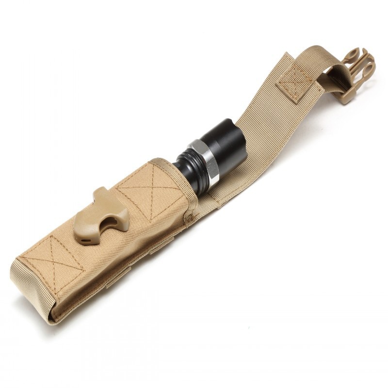 กระเป๋าใส่ไฟฉายผู้ถือกรณี MOLL - Edc Carry Flashlight บทวิจารณ์และราคา