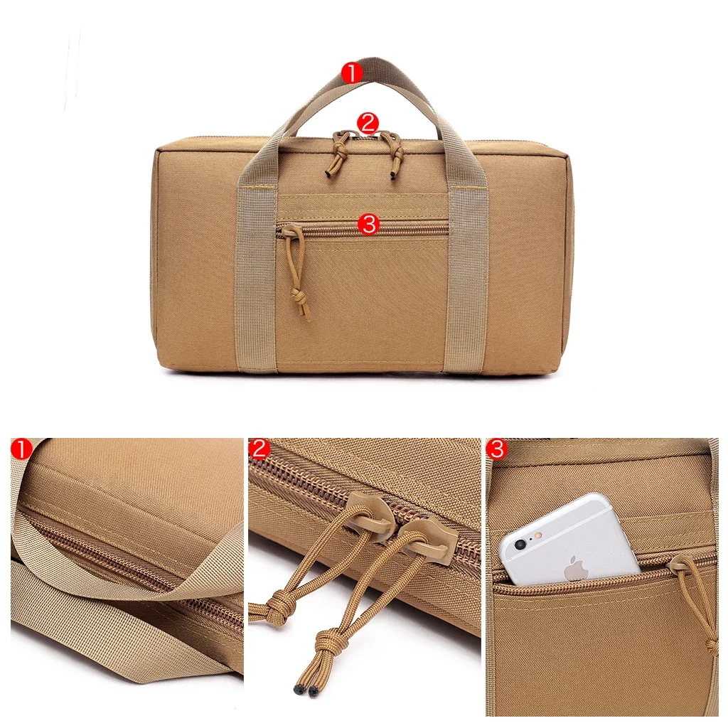 ปืนพกกระเป๋า EDC กระเป๋าเครื่อ - Edc Concealed Carry Bag บทวิจารณ์และราคา