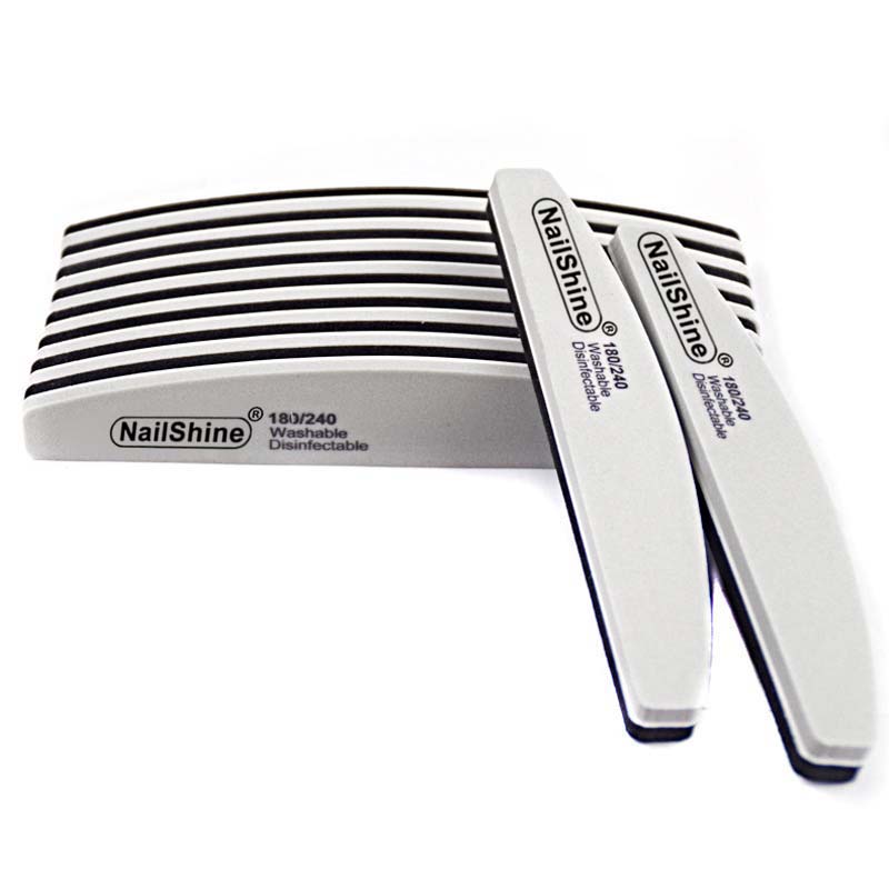 5pcs ฟองน้ําบล็อกเล็บแฟ้ม 180/ - Nail File Titanium บทวิจารณ์และราคา