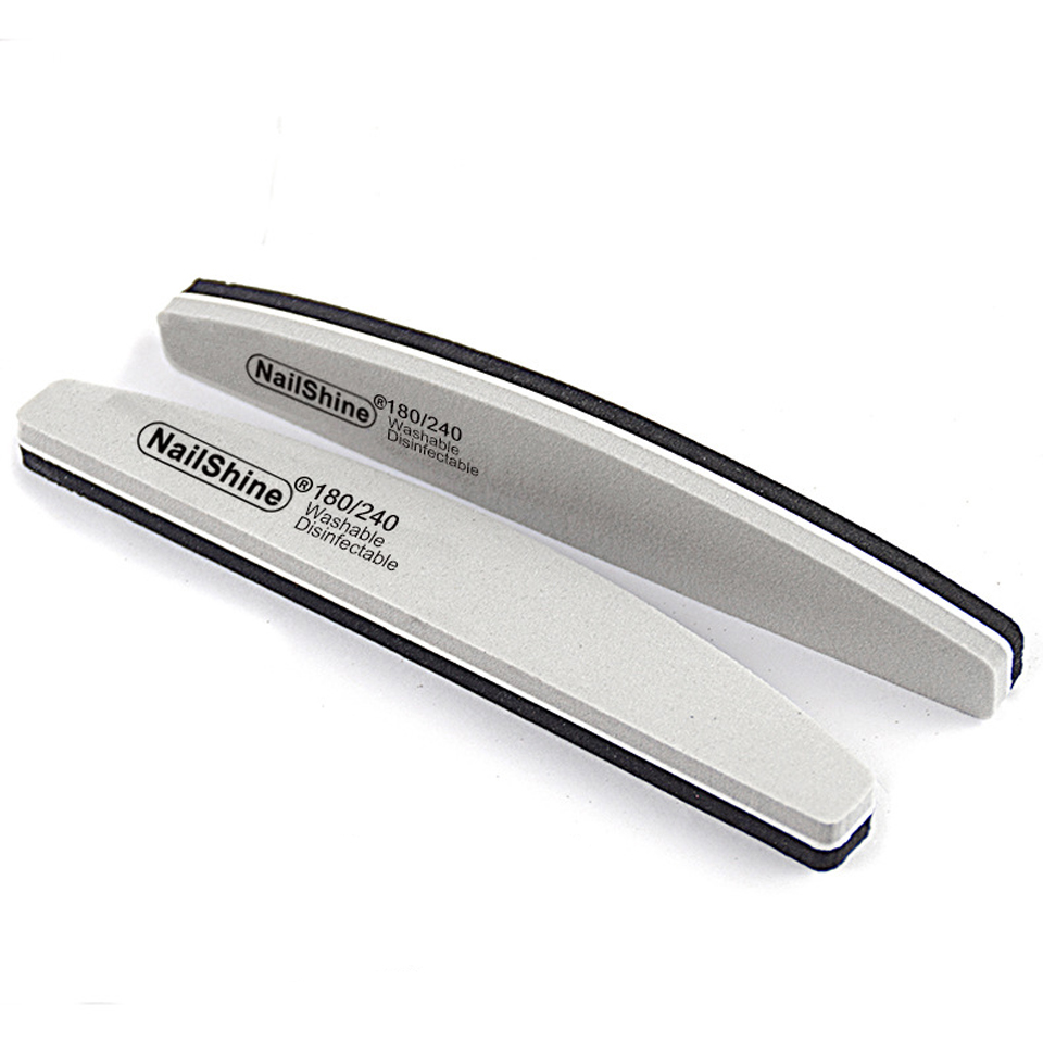 5pcs ฟองน้ําบล็อกเล็บแฟ้ม 180/ - Nail File Titanium บทวิจารณ์และราคา