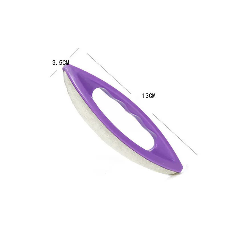 แปรงขนแกะสีม่วงสำหรับตกแต่งเล็ - Nail File Titanium บทวิจารณ์และราคา