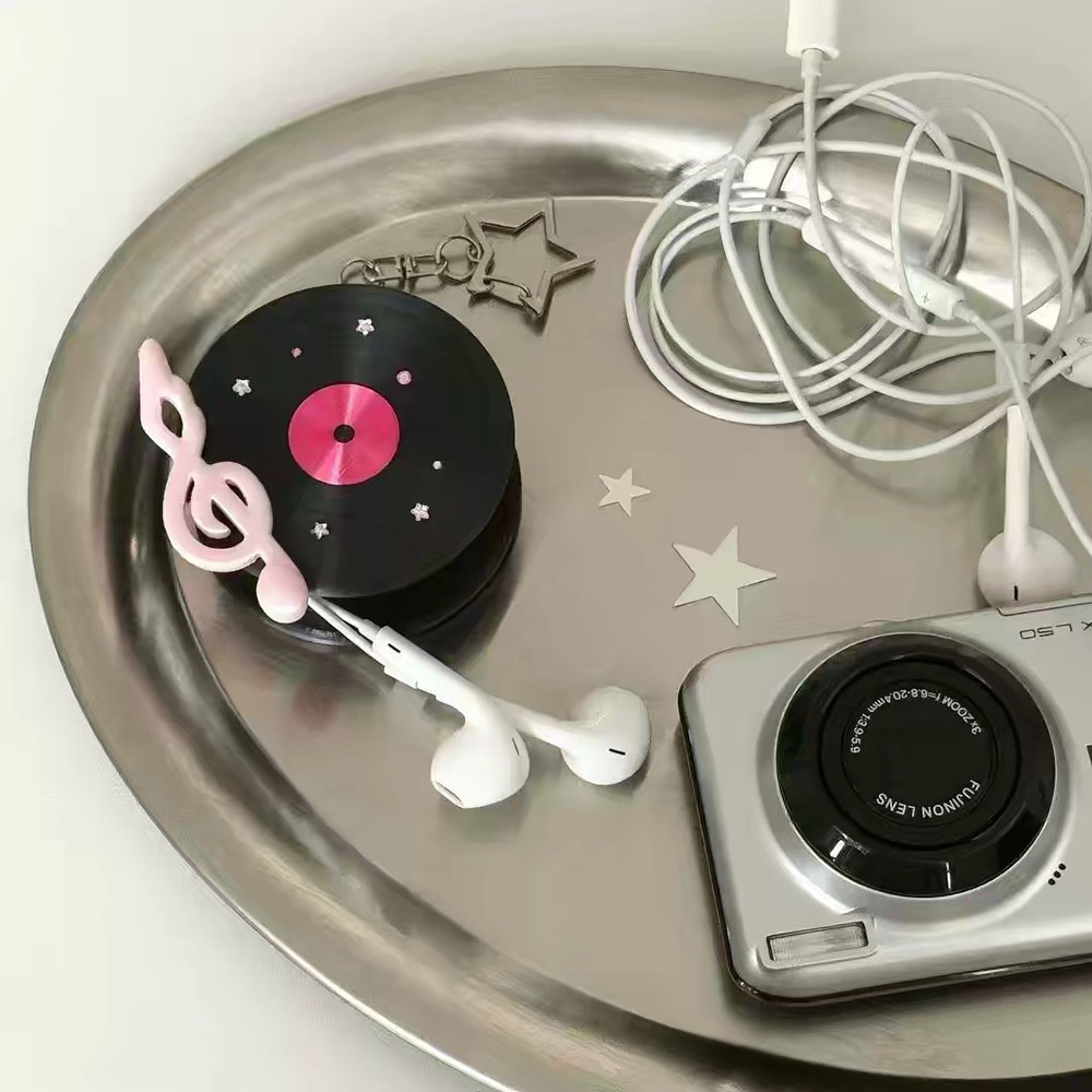 ที่เก็บสายเคเบิลไวนิลลายคาวาอี - Cable Winder Keychain บทวิจารณ์และราคา