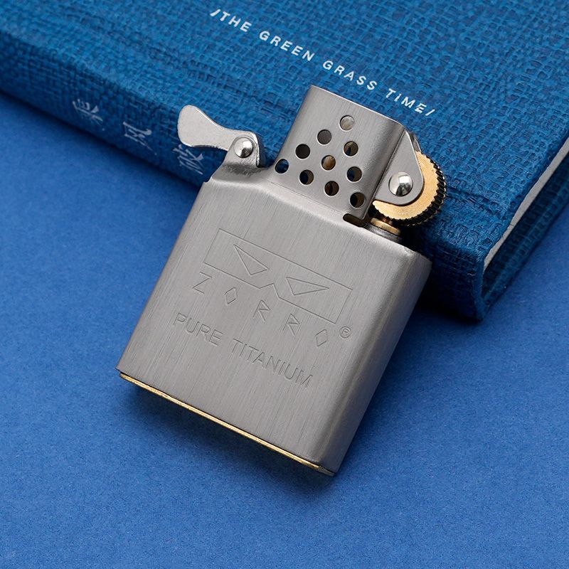 Zorro ไทเทเนียมใส่ Windproof ข - Lighter Insert Zippo บทวิจารณ์และราคา