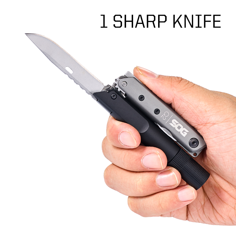 SOG BATON Q2 4 in 1 Multi-เครื - Edc Carry Flashlight บทวิจารณ์และราคา