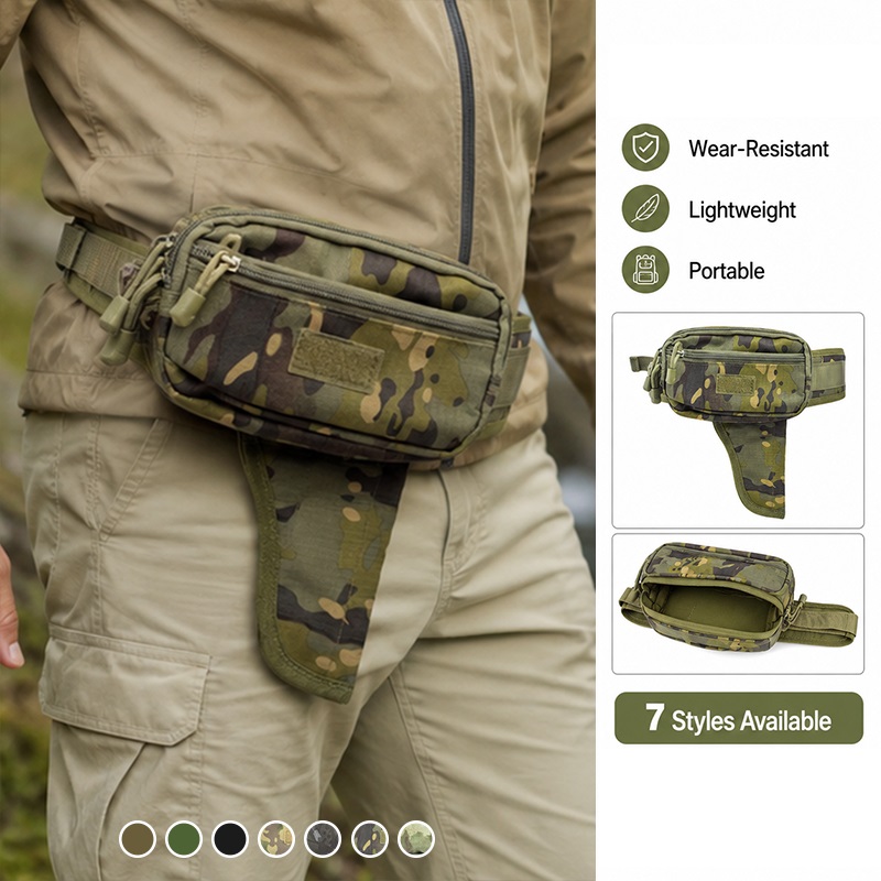 กระเป๋าคาดเอวอเนกประสงค์ ไนลอน - Edc Concealed Carry Bag บทวิจารณ์และราคา