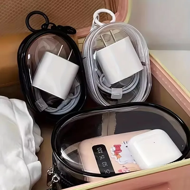 กระเป๋าเก็บของแบบซิปใสขนาดพกพา - Cable Winder Keychain บทวิจารณ์และราคา
