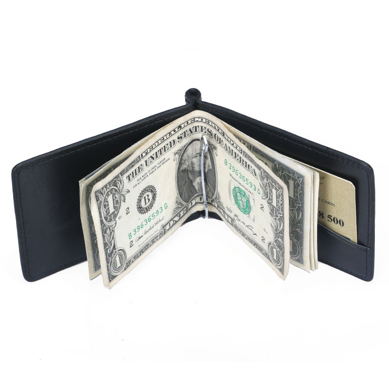 ใหม่ MINI หนังผู้ชายคลิปเงินกร - Money Clip Magnetic บทวิจารณ์และราคา