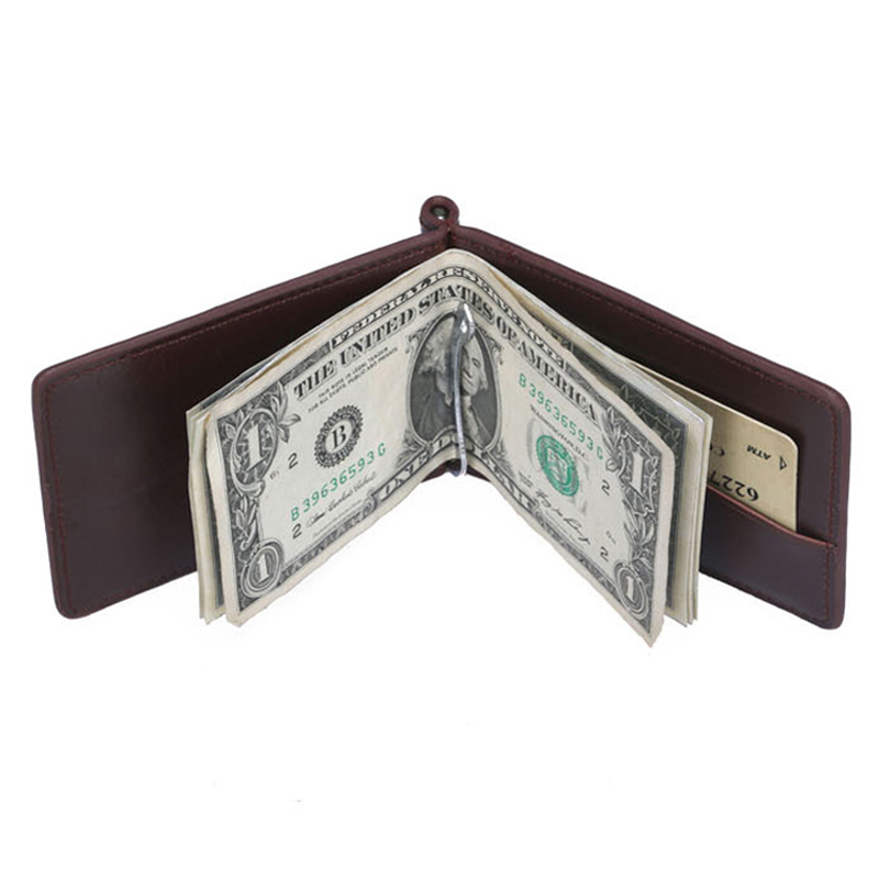 ใหม่ MINI หนังผู้ชายคลิปเงินกร - Money Clip Magnetic บทวิจารณ์และราคา